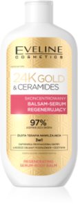 Eveline Cosmetics 24k Gold & Ceramidy Balsam-Serum balsam regenerator 3 in 1 400 ml