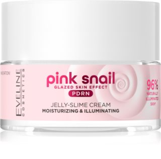 Eveline Cosmetics Pink Snail Glazed Skin Effect Izgaismojošs krēms 50 ml