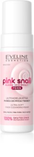 Eveline Cosmetics Pink Snail Glazed Skin Effect Mild renseskum til ansigt 150 ml