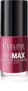 Eveline Cosmetics Mini Max schnelltrocknender Nagellack Farbton 601 5 ml