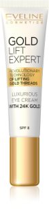 Eveline Cosmetics Gold Lift Expert Luxe Oogcrème met 24-karaats goud (SPF 8) 15 ml
