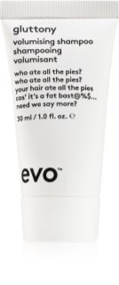 EVO Gluttony Volumising Shampoo shampoo per il volume dei capelli 30 ml