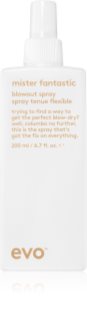 EVO Mister Fantastic Blowout Spray Zeitsparendes Föhnspray mit Hitzeschutz 200 ml