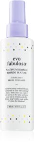 EVO Fabuloso Platinum Blonde Ton Mist spray cheveux anti-jaunissement 140 ml