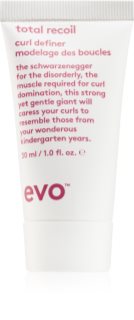 EVO Total Recoil Curl Definer crema styling per definire i capelli mossi 30 ml