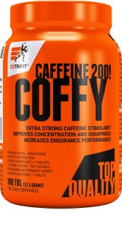 Extrifit Coffy 200 mg aide aux performances sportives 100 p.