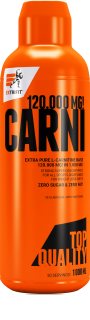 Extrifit Carni L-Carnitine 120 000 mg Nahrungsergänzungsmittel für Sportler Geschmack Strawberry & Mint 1000 ml