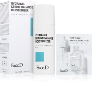 Face D Hydragel Sebum Balance Moisturizer gel crema hidratant pentru ten gras și mixt 50 ml