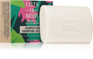Faith In Nature Dragon Fruit shampoing solide bio pour cheveux abîmés et colorés 85 g