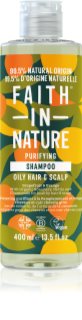 Faith In Nature Grapefruit & Orange shampoing naturel pour cheveux normaux à gras 400 ml