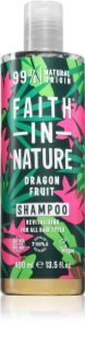 Faith In Nature Dragon Fruit почистващ шампоан за нормална към омазняваща се коса 400 мл.