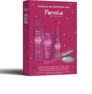 Fanola Wonder Color Locker Christmas Set σετ δώρου για βαμμένα μαλλιά 1 τμχ