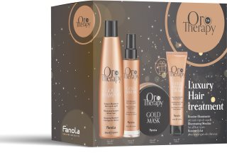 Fanola Oro Therapy Christmas Set gift set with 24 carat gold