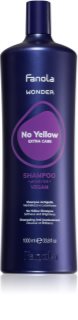 Fanola Wonder No Yellow Extra Care Shampoo Messingitoone neutraliseeriv šampoon 1000 ml