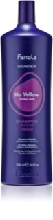 Fanola Wonder No Yellow Shampoo Messingitoone neutraliseeriv šampoon