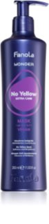 Fanola Wonder No Yellow Extra Care Mask maschera per capelli neutralizzante per toni gialli