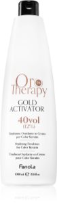 Fanola Oro Therapy Gold Activator aktivačná emulzia 12 % 40 Vol. 150 ml