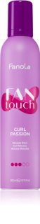 Fanola FAN touch fixáló hab göndör hajra 300 ml