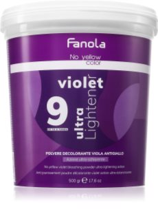 Fanola No Yellow puder rozświetlający neutralizująca żółtawe odcienie 500 g