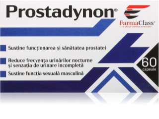 FarmaClass Industry Prostadynon capsule pentru sănătatea prostatei și stimularea potenței 60 caps.