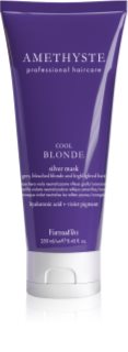 FarmaVita Amethyste Cool Blonde ενυδατική μάσκα για ψυχρές ξανθές απόχρωσης 250 ml