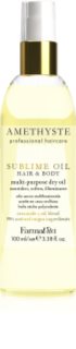 FarmaVita Amethyste Sublime Oil aceite seco multiactivo para cuerpo y cabello 100 ml