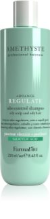 FarmaVita Amethyste Advance Regulate tisztító sampon zsíros fejbőrre 250 ml