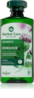 Farmona Herbal Care Burdock Schampo för fet hårbotten och torra toppar 330 ml