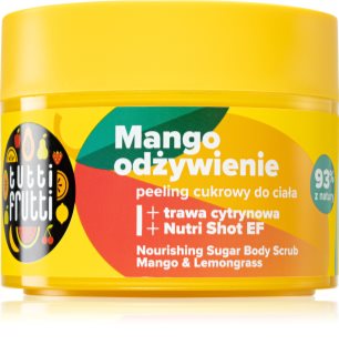 Farmona Tutti Frutti Tango Mango Barojošs cukura pīlings Mango & Lemongrass 300 g