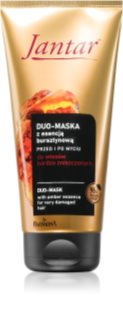 Farmona Jantar Amber Essence masque rénovateur pour cheveux abîmés 200 ml