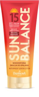 Farmona Sun Balance водостійке молочко для засмаги SPF 15 150 мл