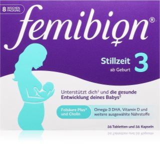 Femibion Femibion 3 Stillzeit ab Geburt Kapseln zur Unterstützung beim Stillen