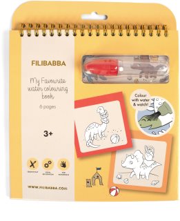 FILIBABBA My Favourite Water Colouring Book Dinos Malbuch 3y+ 1 St.
