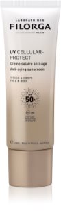 FILORGA UV CELLULAR-PROTEC napozó krém arcra és testre SPF 50+ 125 ml