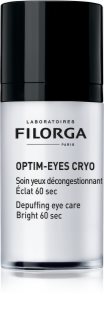FILORGA OPTIM-EYES CRYO Uppljusande kräm för uppsvullna ögon och mörka ringar 15 ml