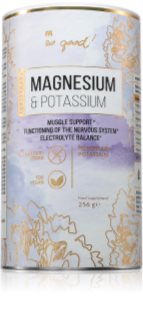 Fitness authority so good! Magnesium & Potassium suplement diety wspomaganie prawidłowego funkcjonowania układu nerwowego, mięśni i zębów, redukcja poziomu zmęczenia 256 g