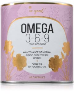 Fitness authority so good! Omega 3-6-9 kapsułki do utrzymania prawidłowego poziomu cholesterolu 60 caps.