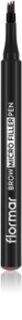 flormar Brow Micro Filler Pen fix na obočie odtieň 002 Medium Brown 1.1 ml