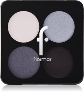 flormar Color Eyeshadow Palette paleta sjenila za oči nijansa 002 Black Dust 6 g
