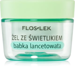 FlosLek Laboratorium Eye Care Gel für den Augenbereich mit Spitzwegerich und Gemeinem Augentrost 10 g