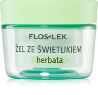 FlosLek Laboratorium Eye Care gel za predel okoli oči s smetilko in zelenim čajem 10 g