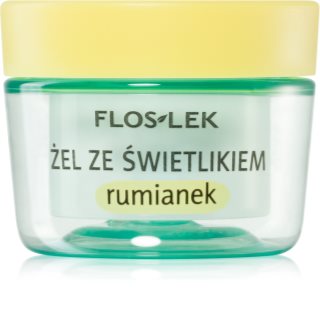 FlosLek Laboratorium Eye Care Gel für den Augenbereich mit Gemeinem Augentrost und Kamille 10 g