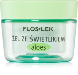 FlosLek Laboratorium Eye Care Gel für den Augenbereich mit Gemeinem Augentrost und Aloe Vera 10 g