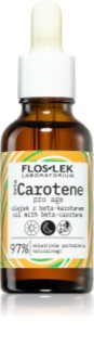 FlosLek Laboratorium Beta Carotene vyživující olejové sérum pro zpevnění pleti 30 ml