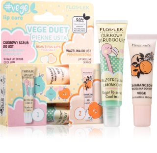 FlosLek Laboratorium Set Vege Duet Huulepulkade komplekt 2 tk