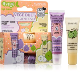 FlosLek Laboratorium Set Vege Duet Huulepulkade komplekt 2 tk