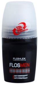 FlosLek Laboratorium FlosMen roll-on antibacteriano sem álcool 50 ml
