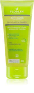 FlosLek Pharma Anti Acne cleansing gel for oily acne-prone skin 200 ml