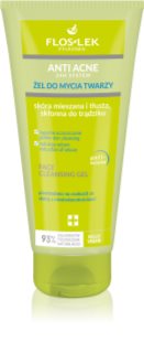 Floslek Pharma Anti Acne cleansing gel for oily acne-prone skin 200 ml
