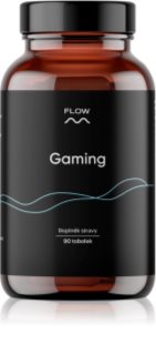 Flow Gaming bylinné kapsle pro udržení energie a kognitivní výkonnosti 90 cps